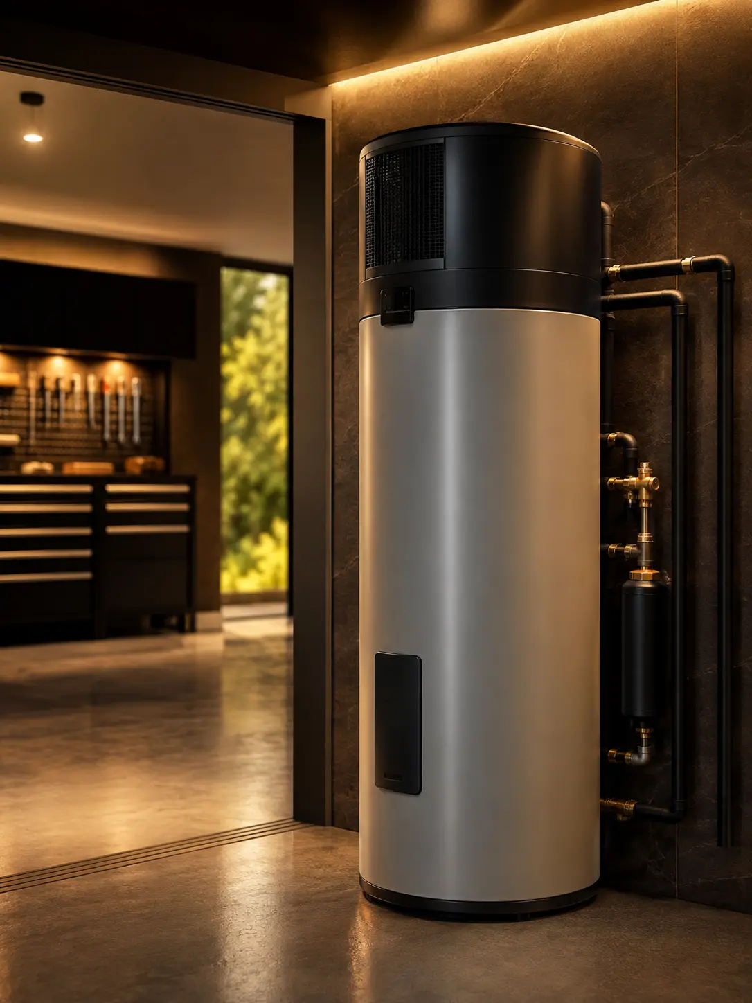 Chauffe-eau thermodynamique installé à Nantes et Brains par PLBC & M