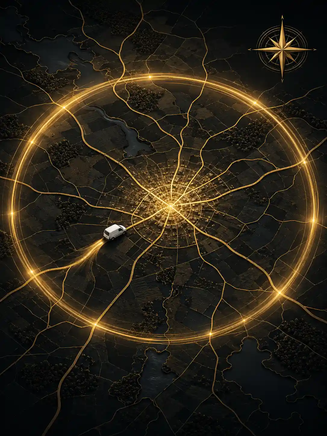 Carte de la zone d'intervention du plombier PLBC & M autour de Brains et Nantes